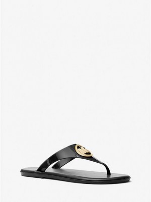 Michael Kors Carmen Pvc Jelly Sandalen Dames Zwart | 721095-JXR