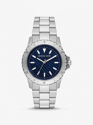 Michael Kors Slim Everest Horloge Dames Zilver | 820564-UDF