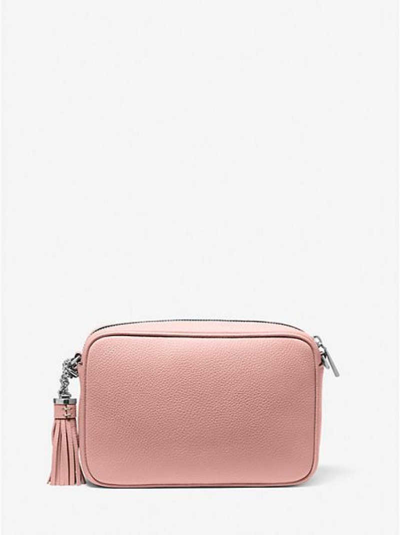 Michael Kors Ginny Leren Crossbodytassen Dames Roze | 234017-YPW