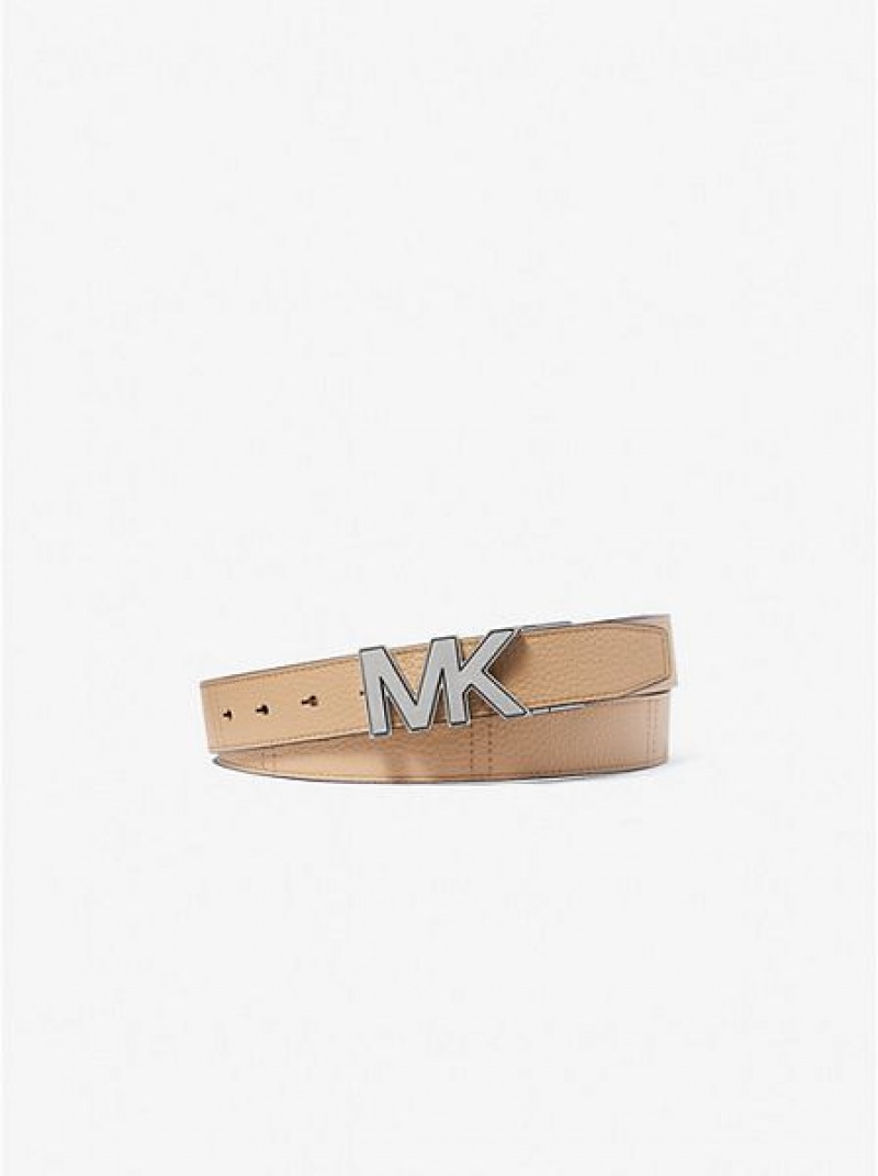 Michael Kors Reversible Leren Riemen Heren Bruin | 097482-YIC