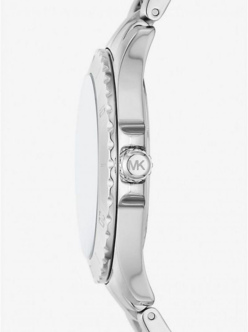 Michael Kors Slim Everest Horloge Dames Zilver | 820564-UDF